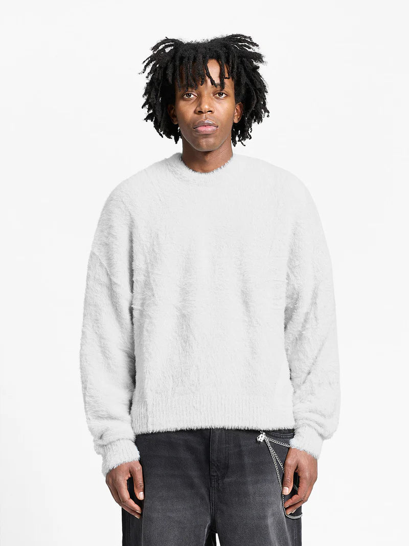 RETERNITY - ESSENTIAL FURRY KNIT SWEATER