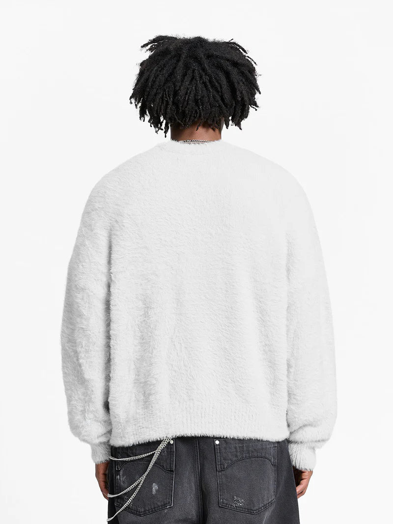 RETERNITY - ESSENTIAL FURRY KNIT SWEATER