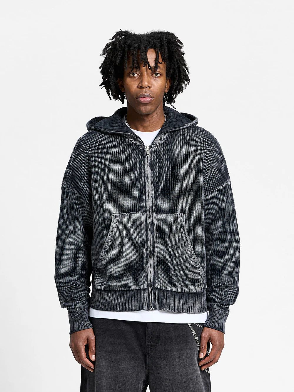 RETERNITY - ESSENTIAL KNIT ZIP-HOODIE