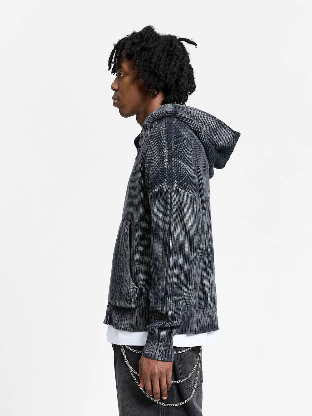 RETERNITY - ESSENTIAL KNIT ZIP-HOODIE