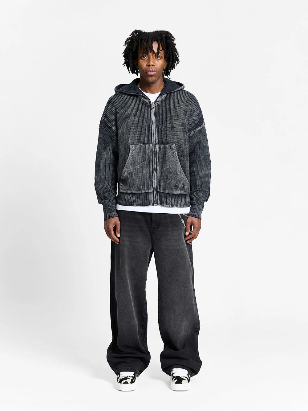 RETERNITY - ESSENTIAL KNIT ZIP-HOODIE