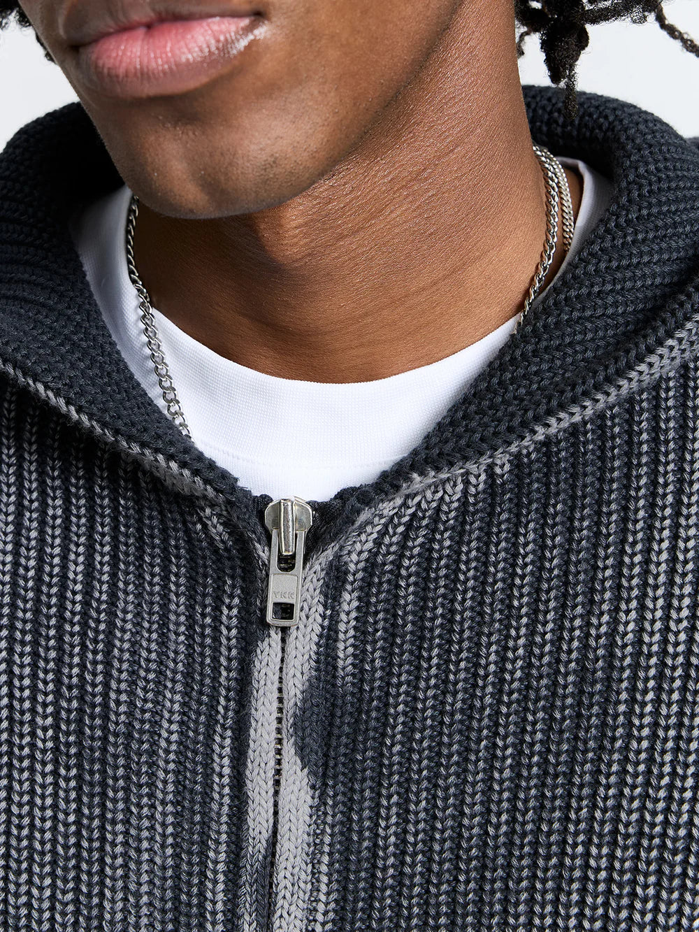 RETERNITY - ESSENTIAL KNIT ZIP-HOODIE
