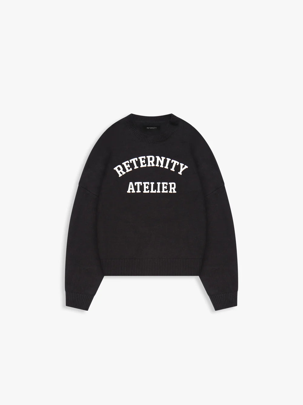 RETERNITY -ÉVÉNIE LOGO KNIT SWEATER