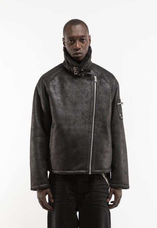 RETERNITY - AÉRO SHEARLING JACKET