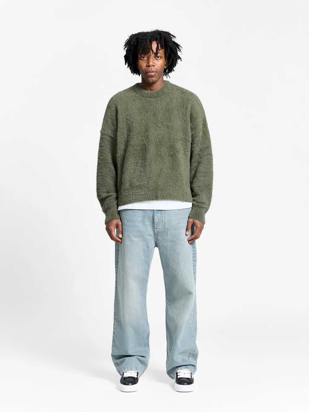 RETERNITY - ESSENTIAL FURRY KNIT SWEATER