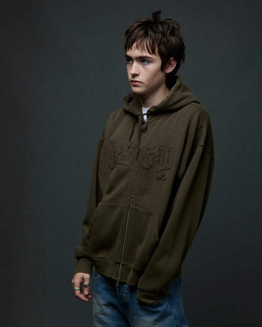 OBEY - GOTHIC ZIP HOOD
