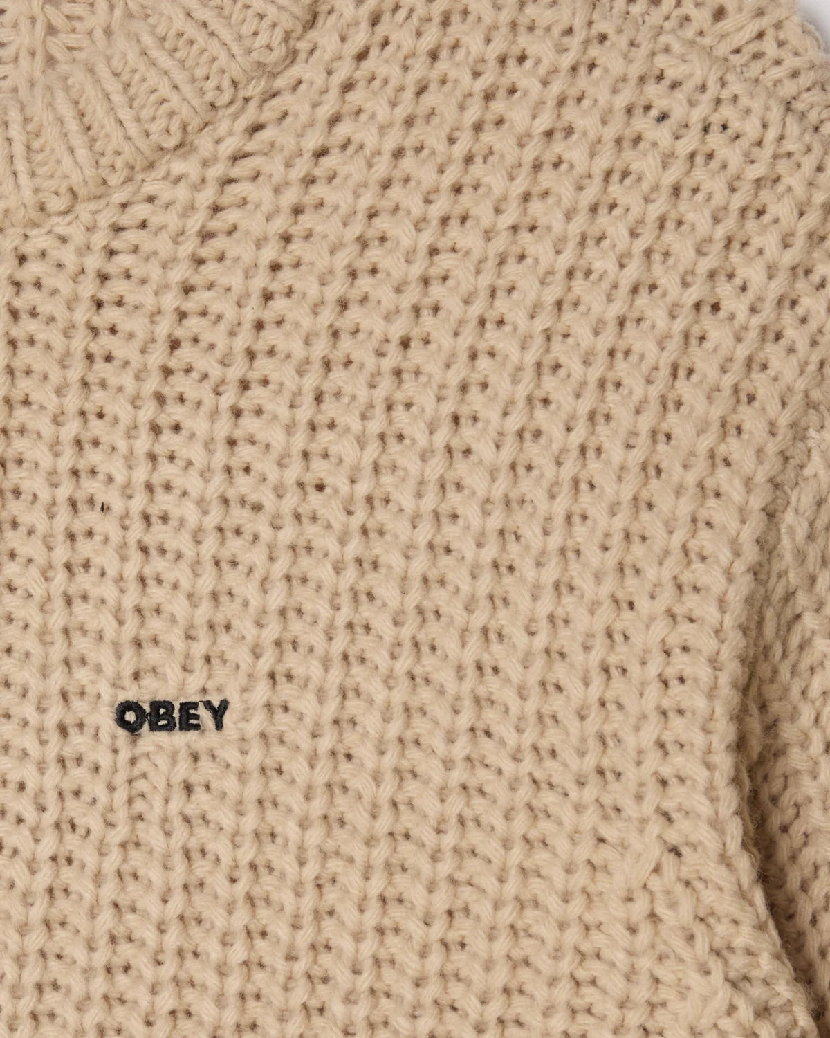 OBEY - BOLD CHUNKY SWEATER