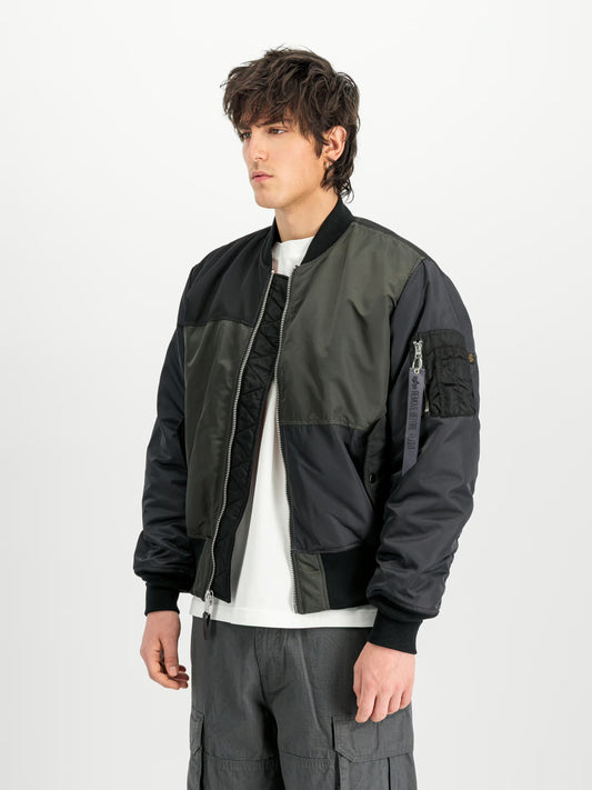 ALPHA INDUSTRIES - MA-1 TRICOLOR LOOSE BOMBER JACKET