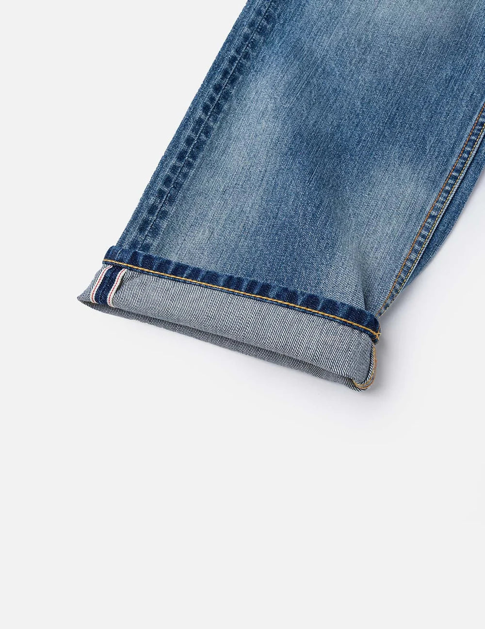 EVISU - YELLOW DAICOCK PRINT REGULAR FIT JEANS #2020