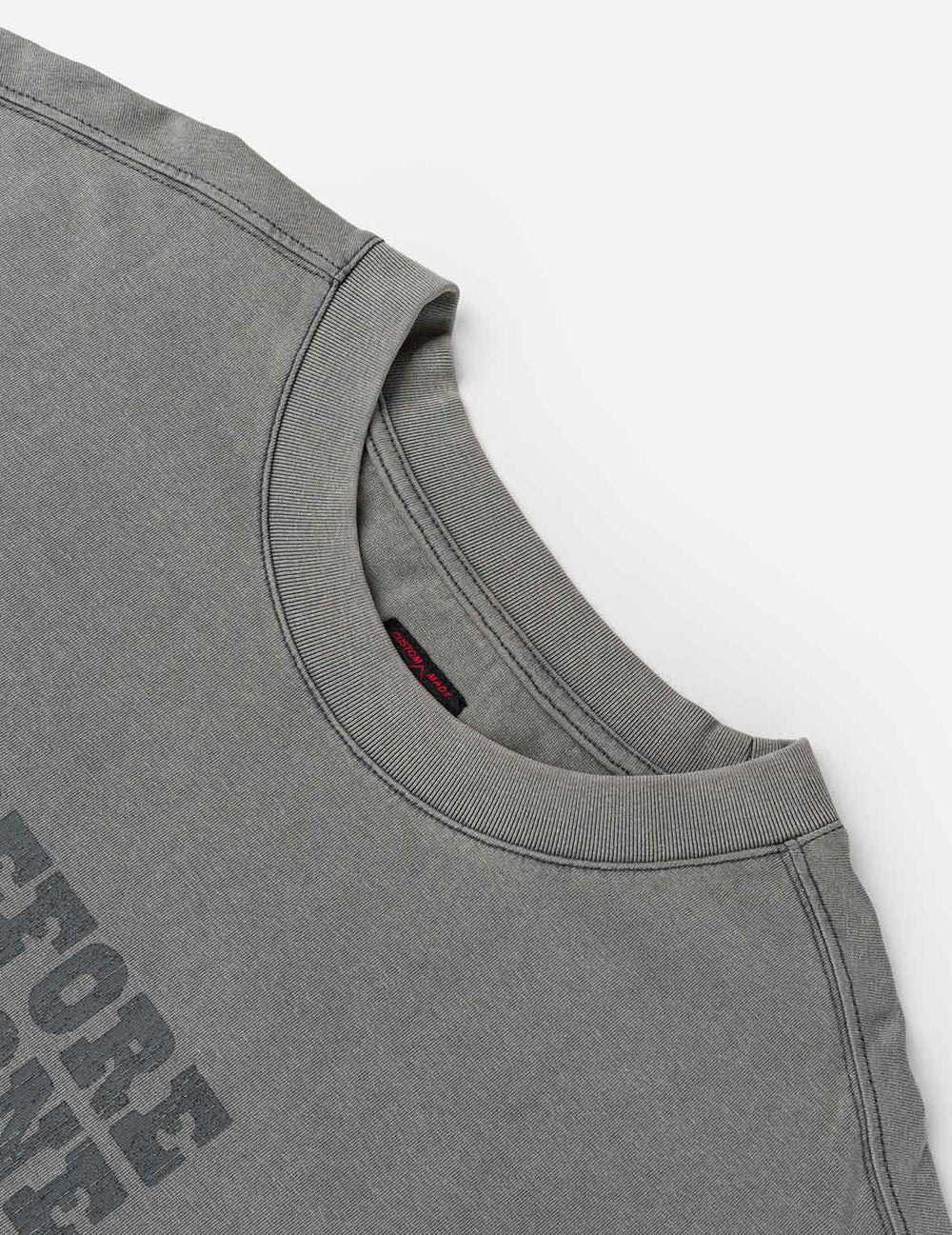 EVISU - REVERSED SEAGULL SLOGAN LONG-SLEEVE T-SHIRT