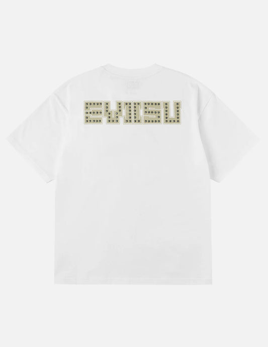 EVISU - SEAGULL PRINTED METAL STUDS T-SHIRT