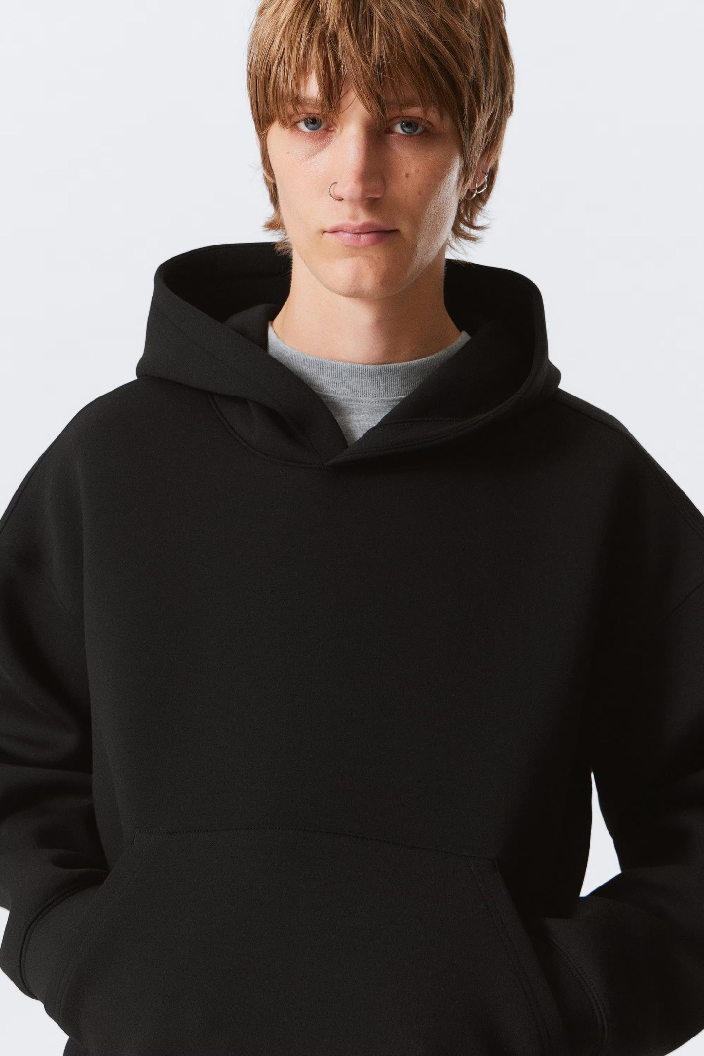 WEEKDAY - SIMON SCUBA ZIP HOODIE