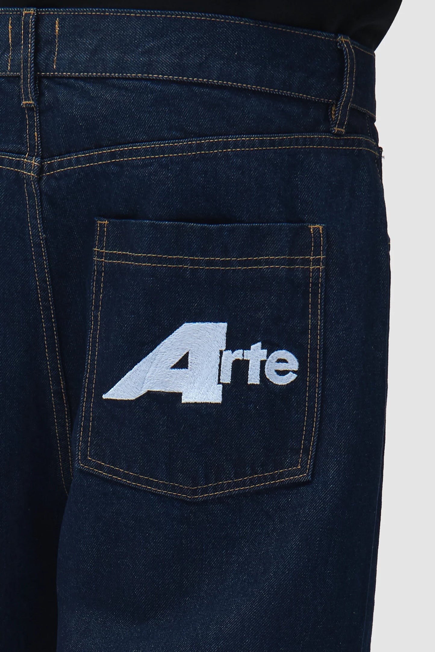 ARTE - BIG A UNIFORM DENIM PANTS