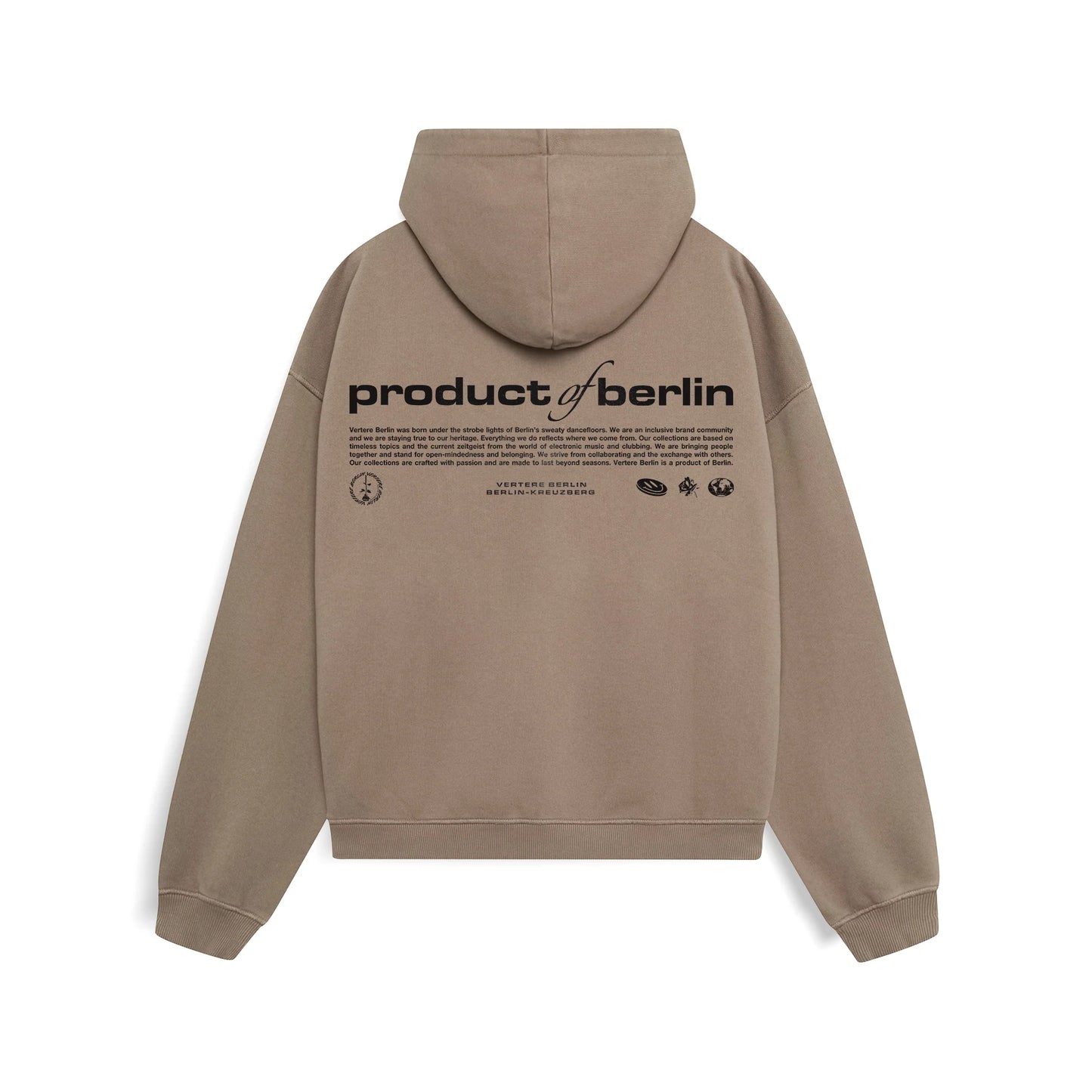 VERTERE - PRODUCT OF BERLIN HOODIE