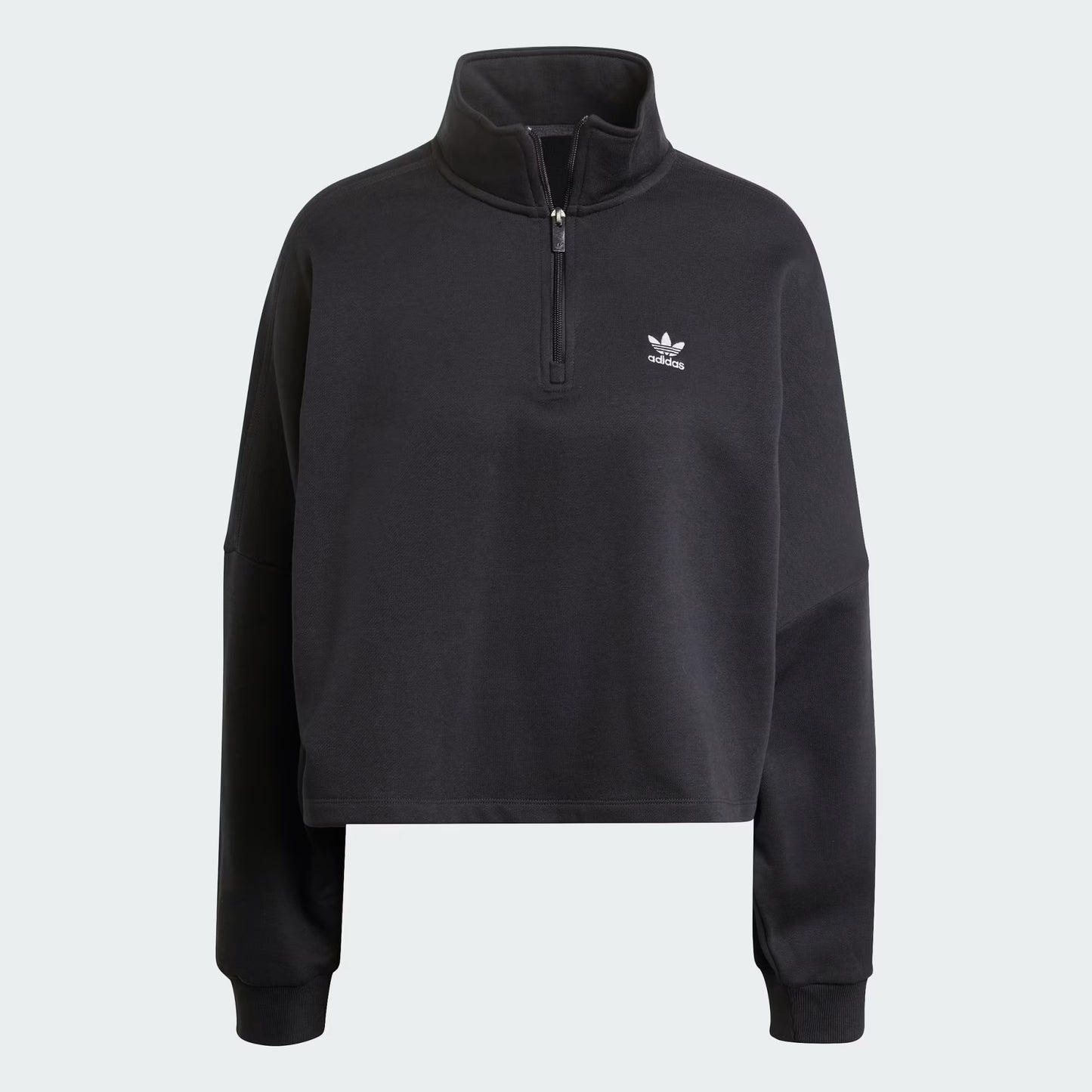 ADIDAS ORIGINALS - ESSENTIALS 1/2 ZIP FLEECE SWEATSHIRT