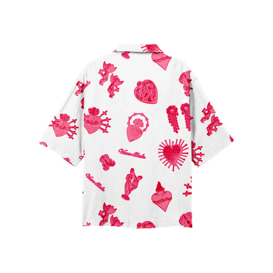 VERTERE - FORGET ME NOT VISCOSE SHIRT