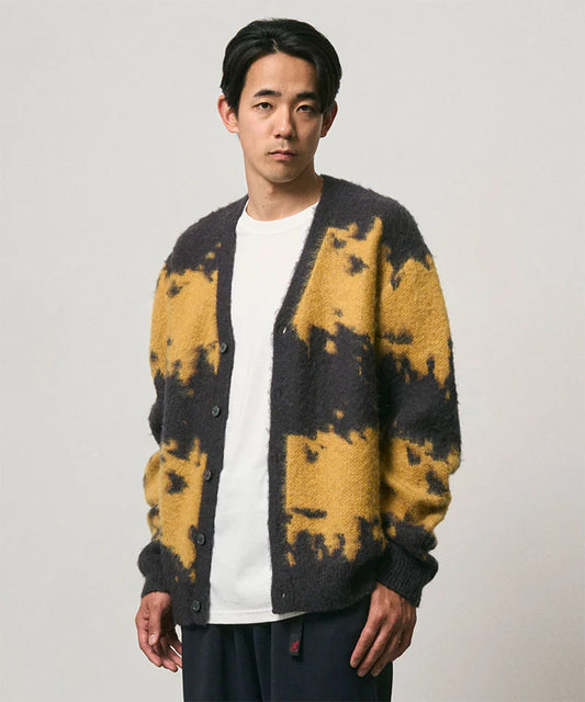 GRAMICCI - MOHAIR SPLATTER CARDIGAN