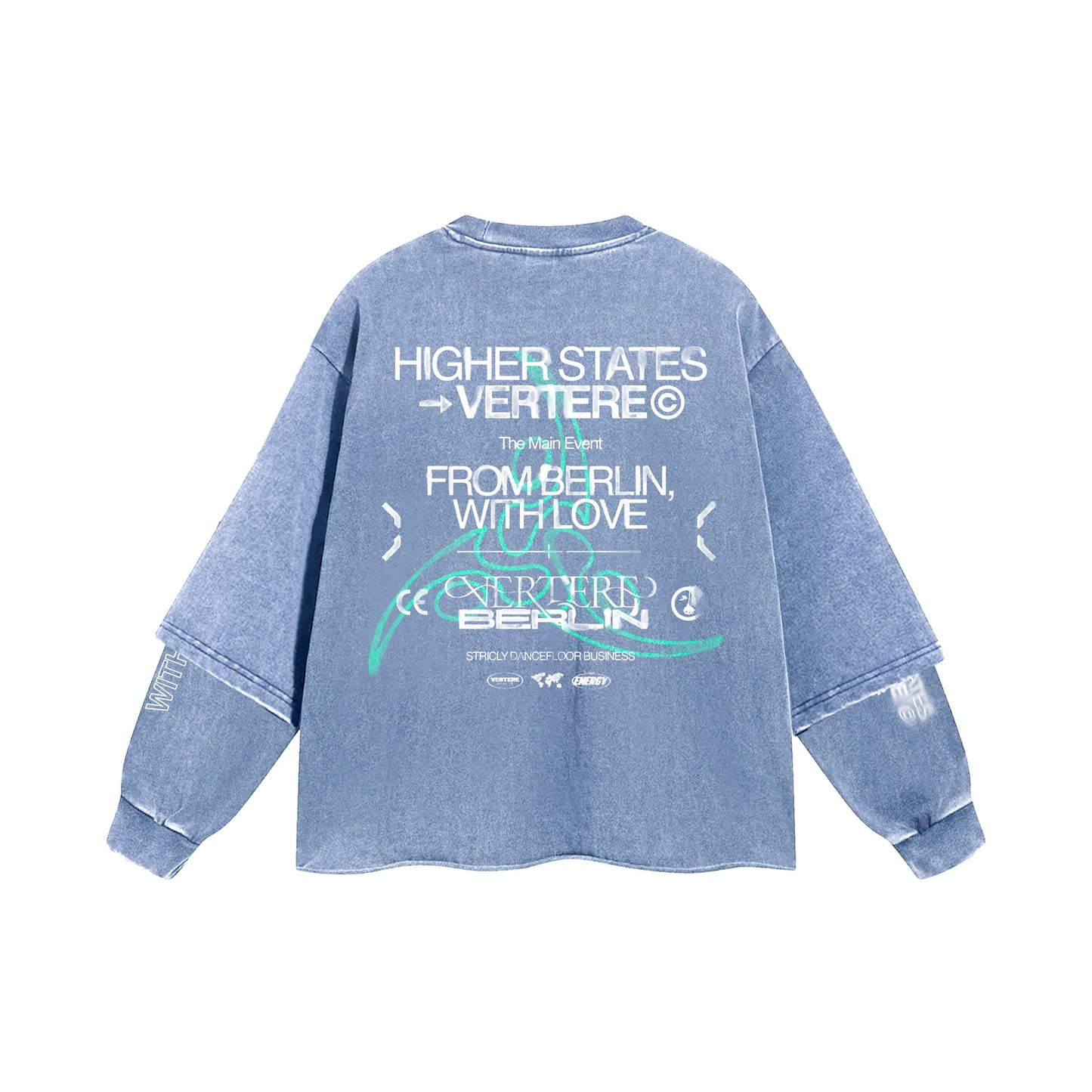VERTERE - HIGHER STATES TWO SLEEVE SWEATER