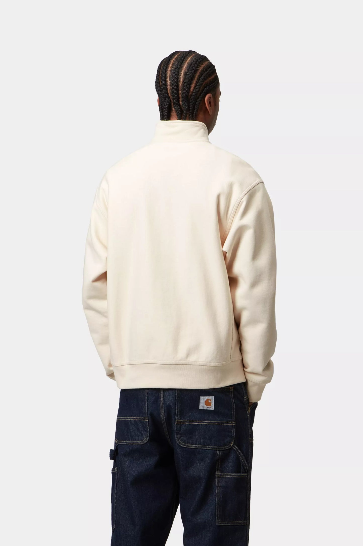 CARHARTT WIP - HALF ZIP AMERICAN SCRIPT SWEATSHIRT