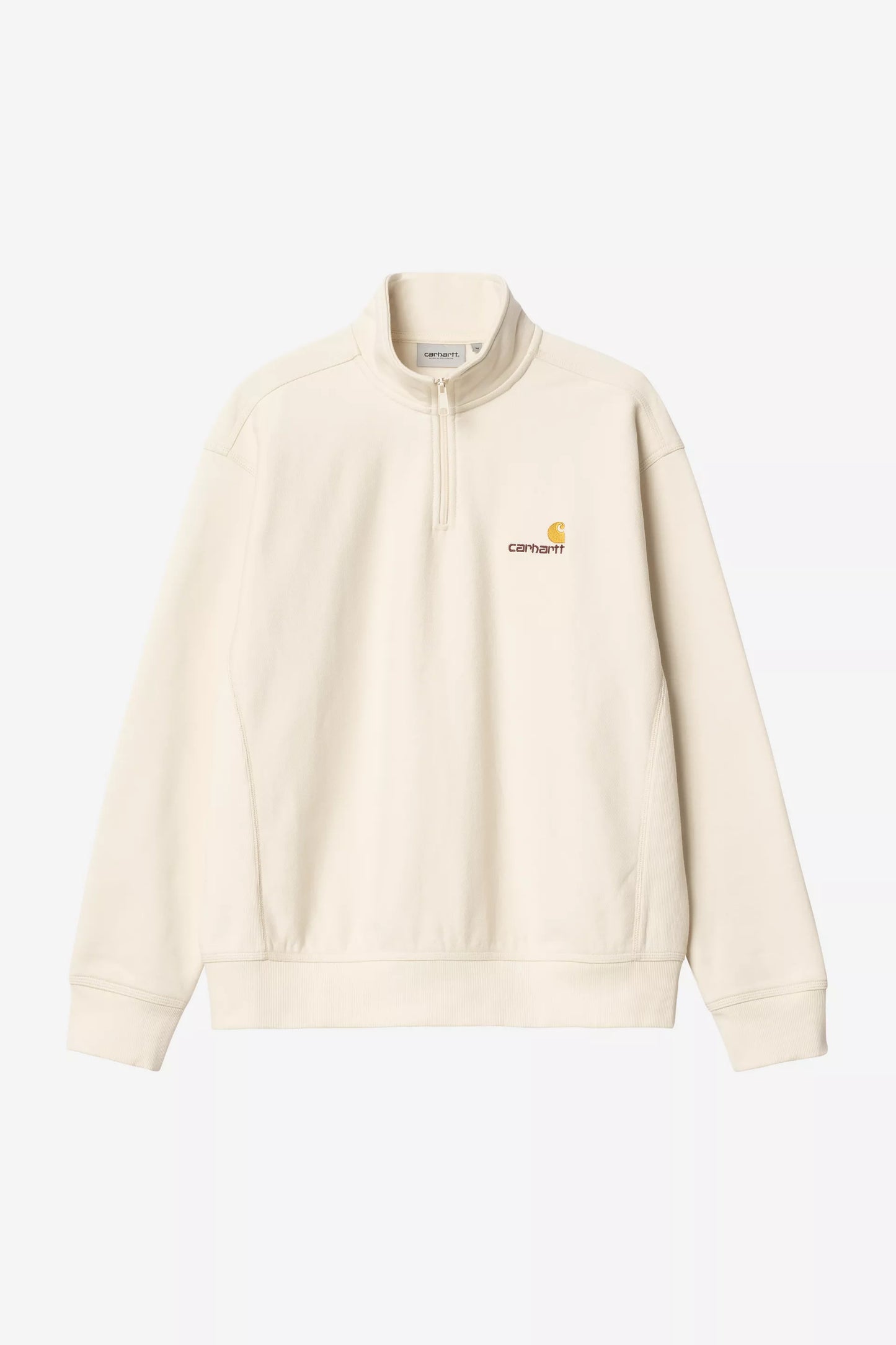CARHARTT WIP - HALF ZIP AMERICAN SCRIPT SWEATSHIRT
