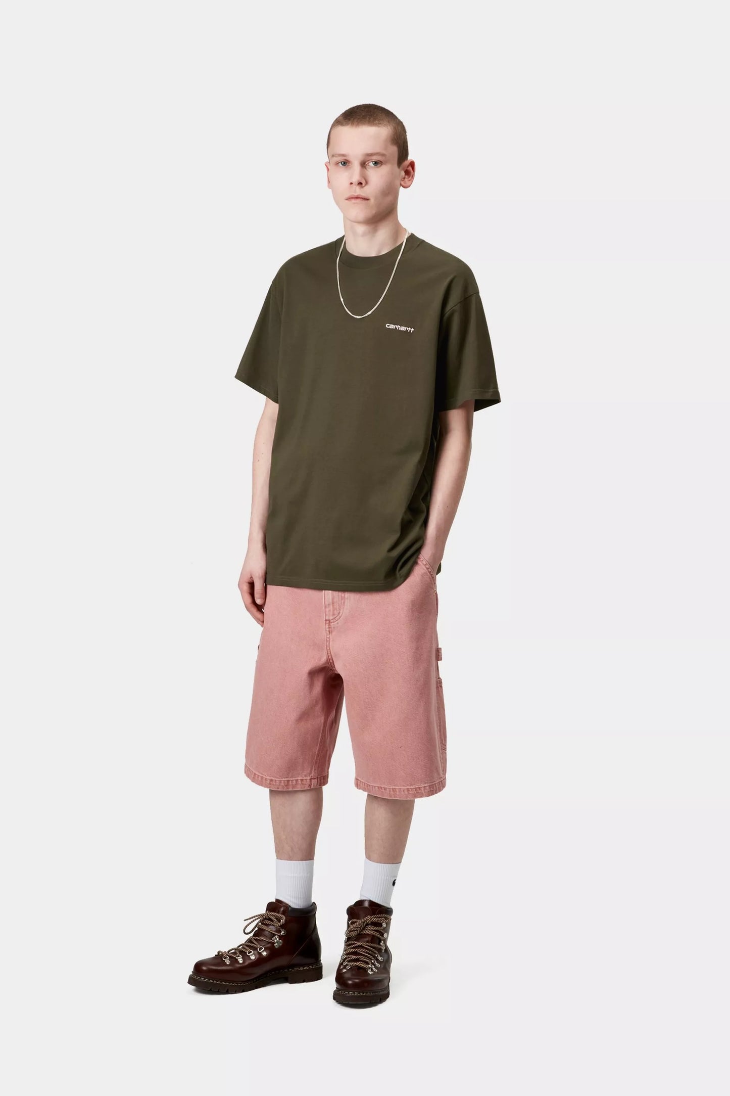 CARHARTT WIP - SCRIPT EMBROIDERY T-SHIRT
