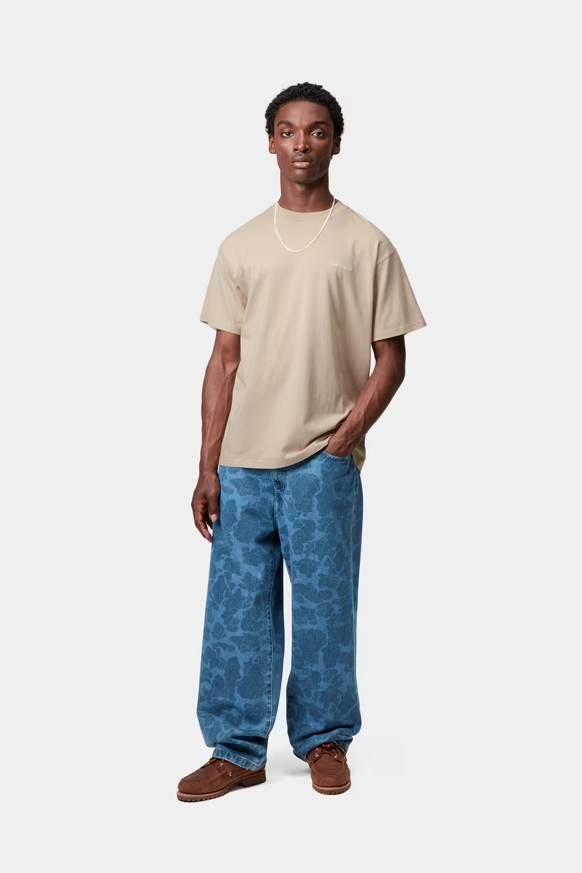 CARHARTT WIP - SCRIPT EMBROIDERY T-SHIRT