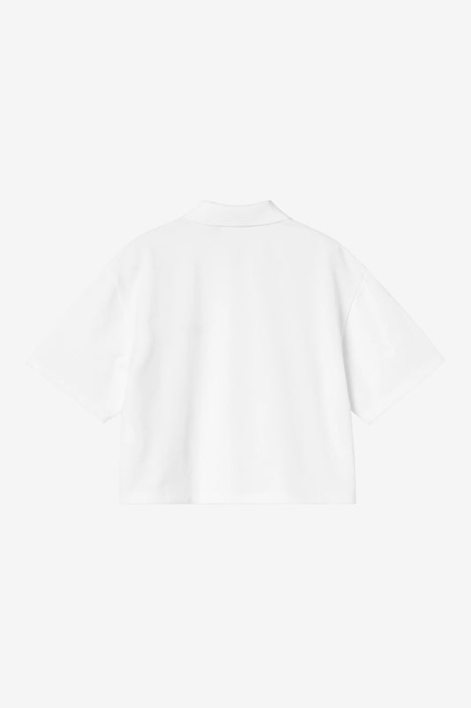 CARHARTT WIP - WOMEN'S CARHARTT SCRIPT POLO T-SHIRT