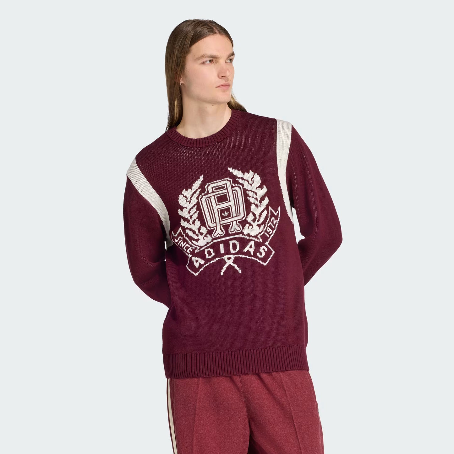 ADIDAS ORIGINALS - REGULAR KNITTED JUMPER