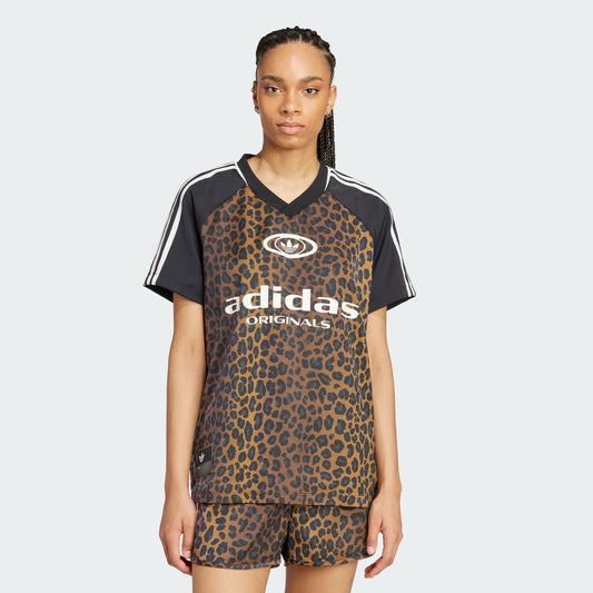ADIDAS ORIGINALS - SATIN FOOTBALL JERSEY