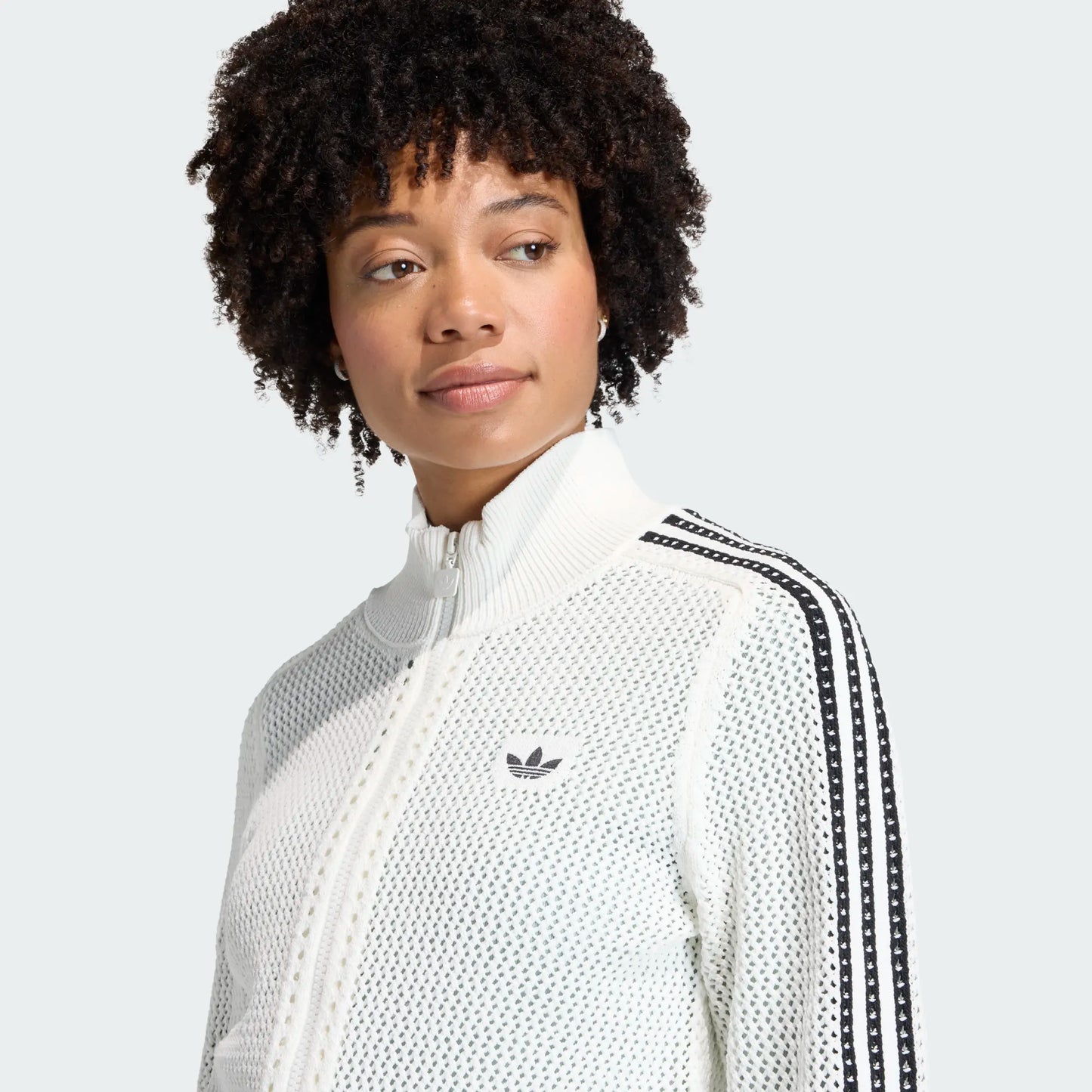 ADIDAS ORIGINALS - KNITTED CROCHET FIREBIRD TRACK TOP