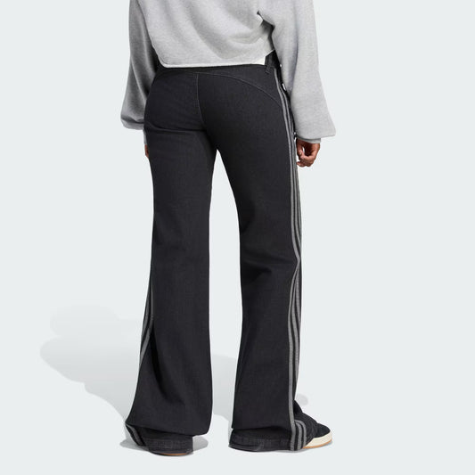 ADIDAS ORIGINALS - SST LOW RISE FLARED LEG DENIM PANT