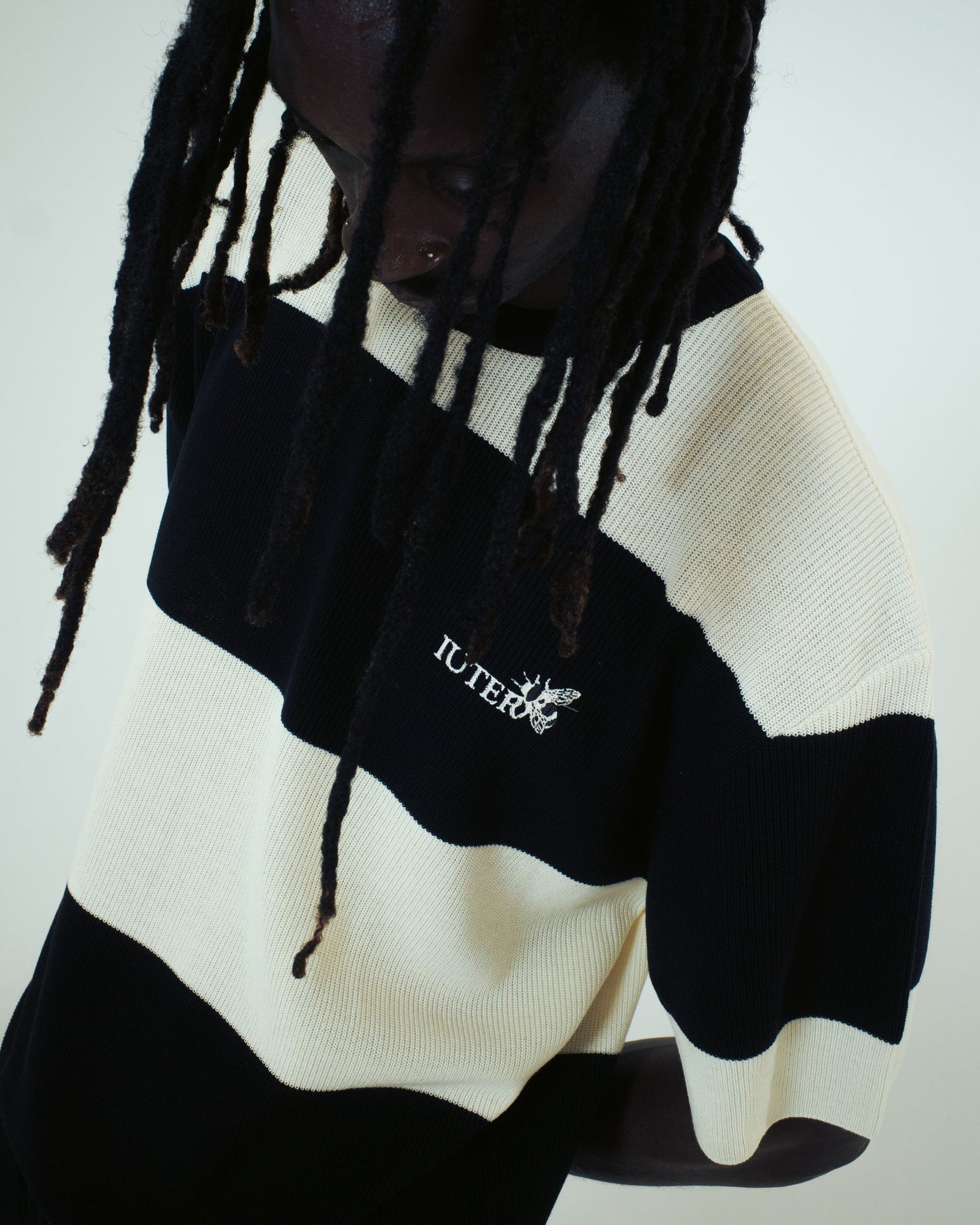 IUTER - HARMONY BAND KNIT OVER TEE