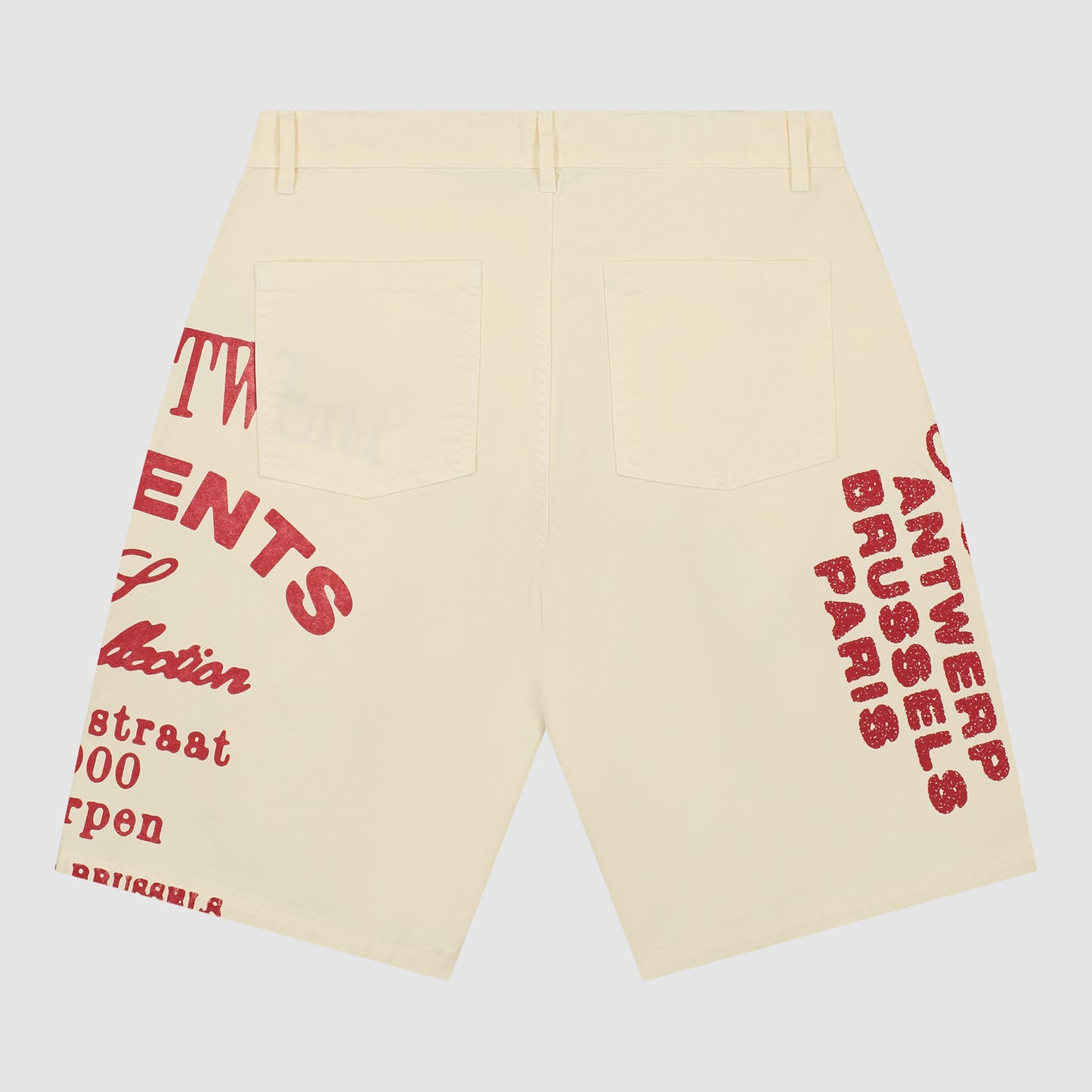ARTE - RED PRINT SHORTS