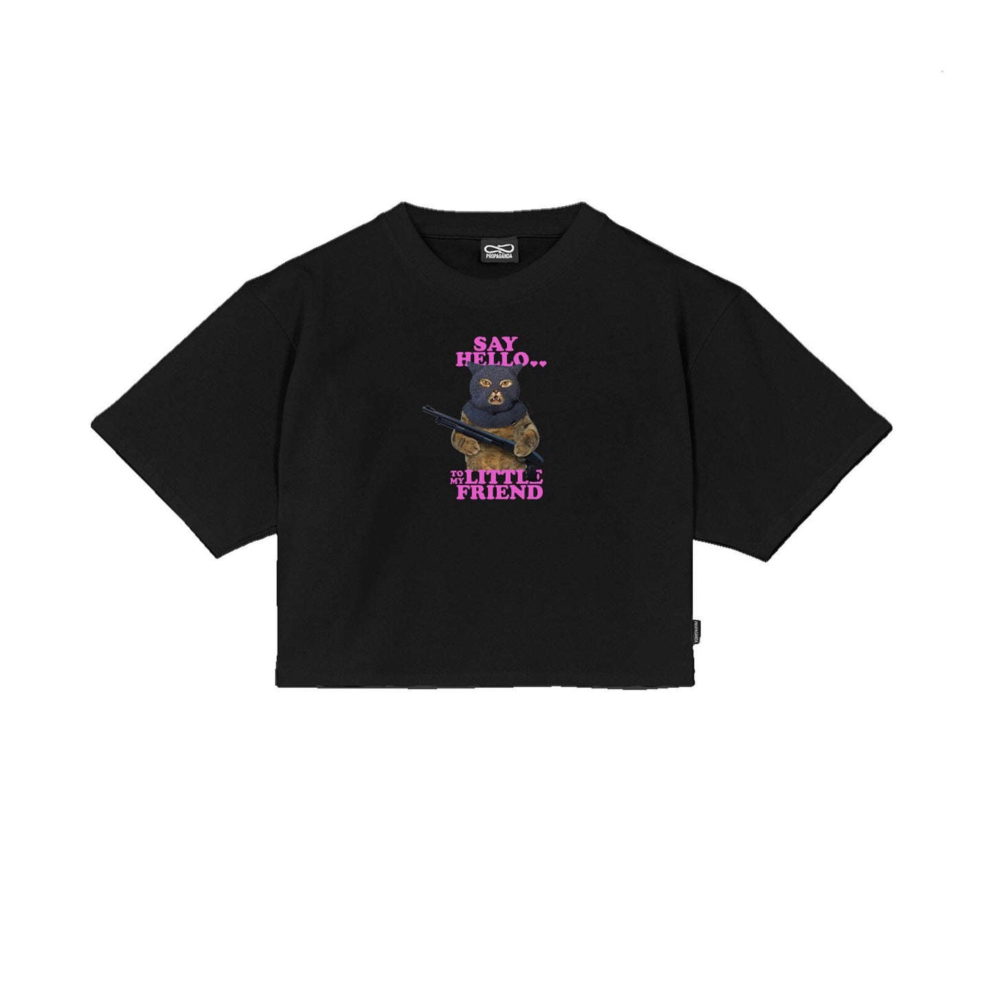 PROPAGANDA - HELLO CROPPED TEE