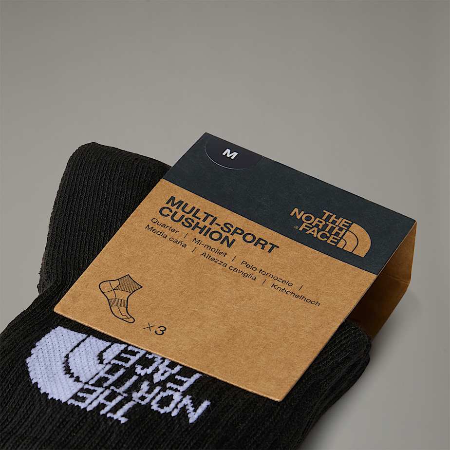THE NORTH FACE - MULTI SPORT CUSH QUARTER SOCKS