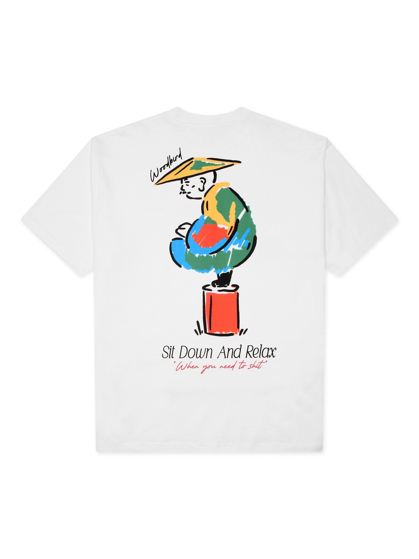 WOODBIRD - WBBAINE POSE TEE