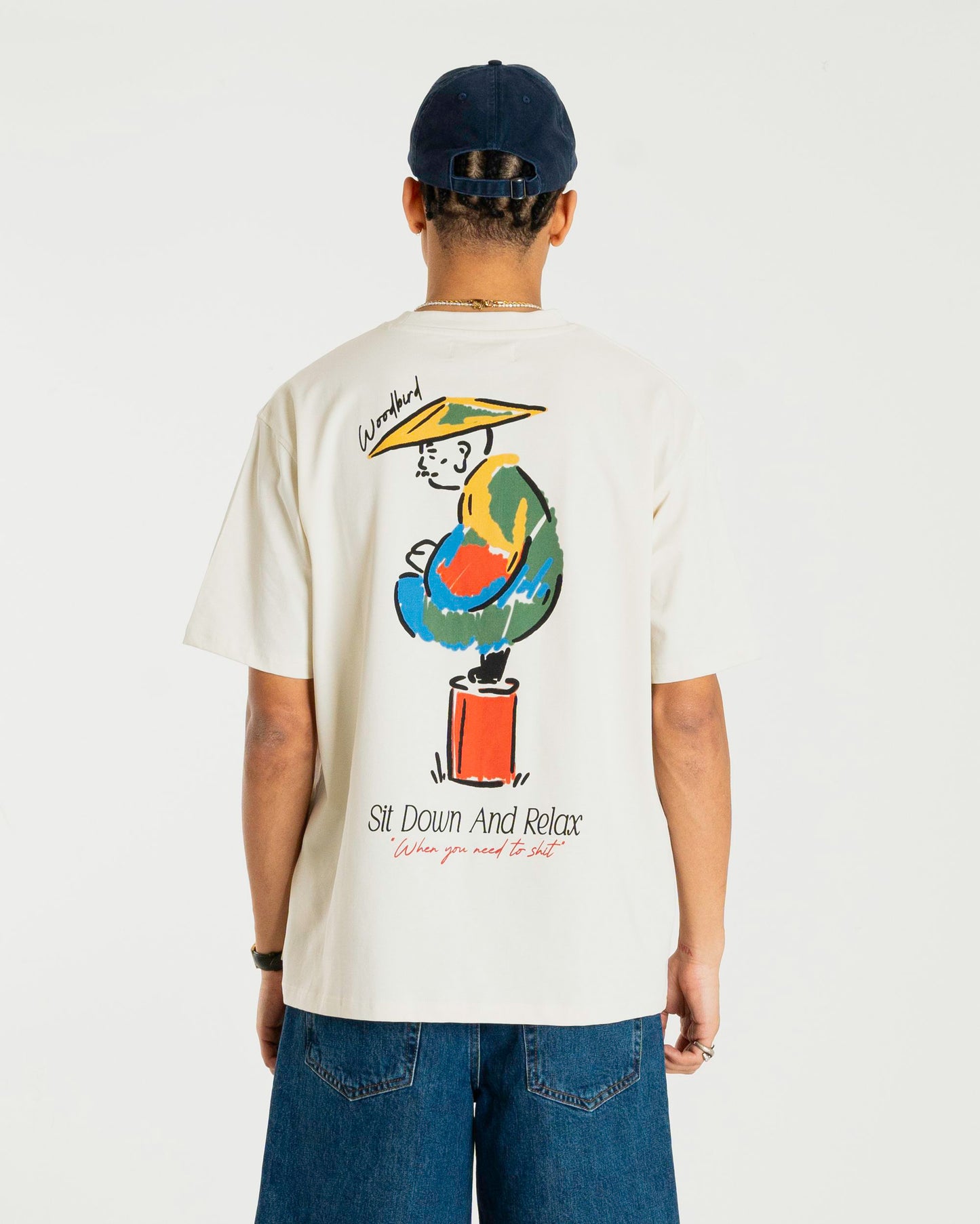 WOODBIRD - WBBAINE POSE TEE