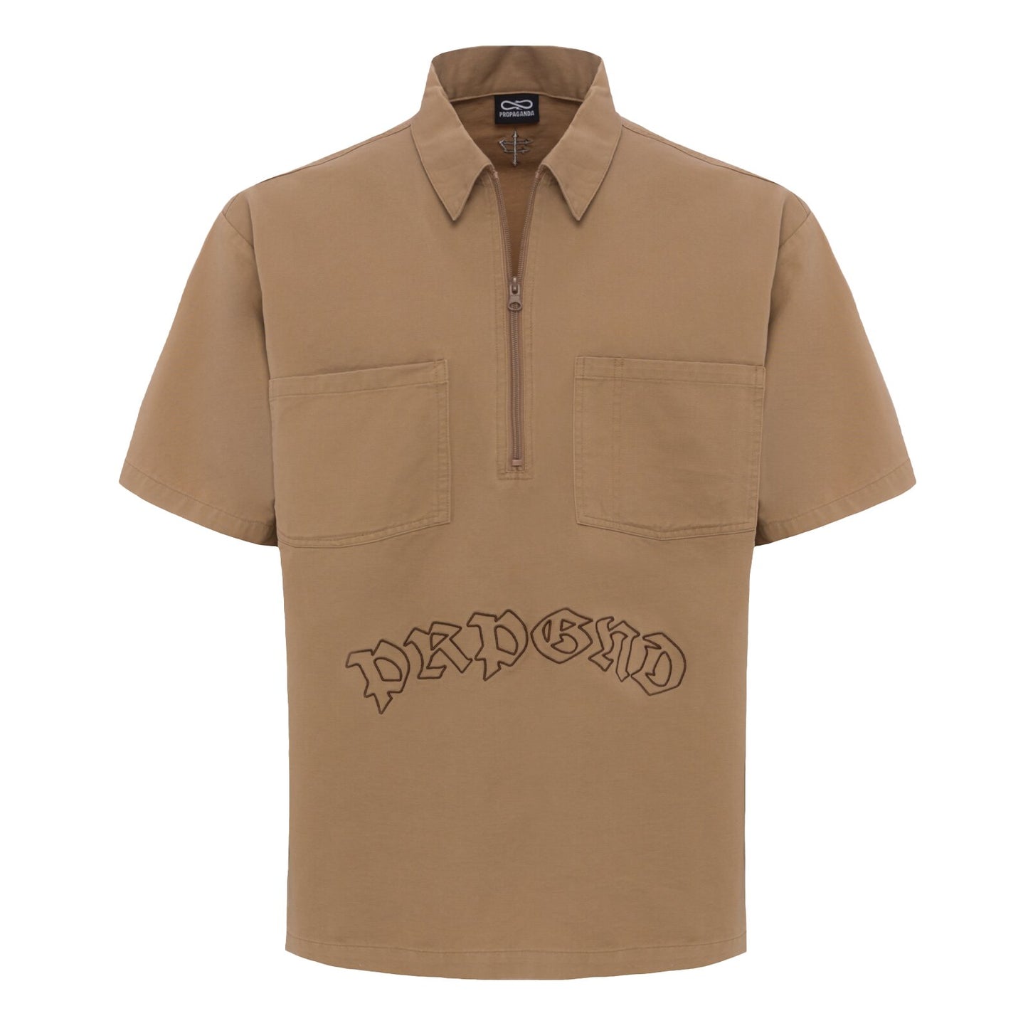 PROPAGANDA - CAPITAL HALFZIP SHIRT