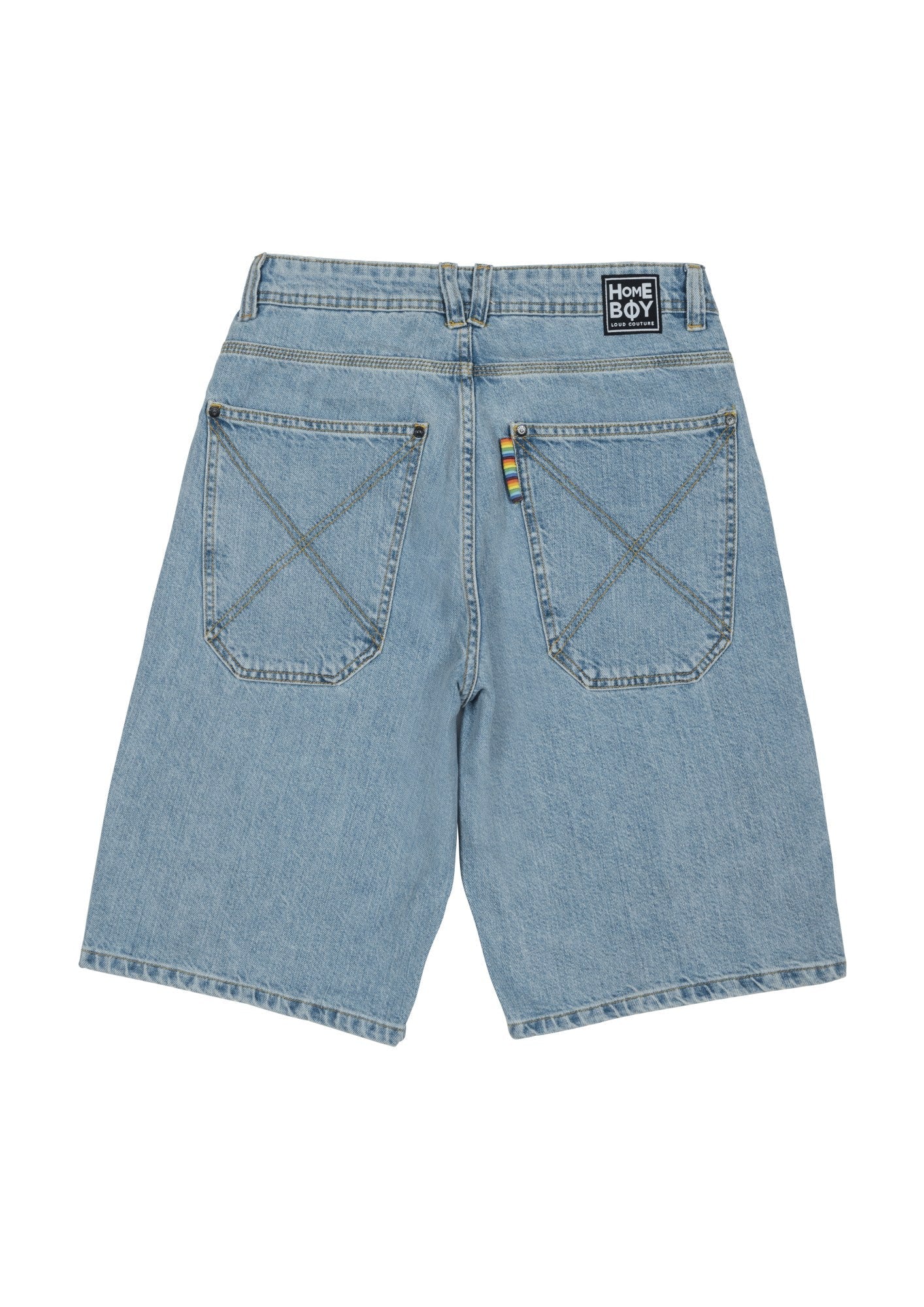 HOMEBOY - X-TRA BAGGY DENIM SHORTS