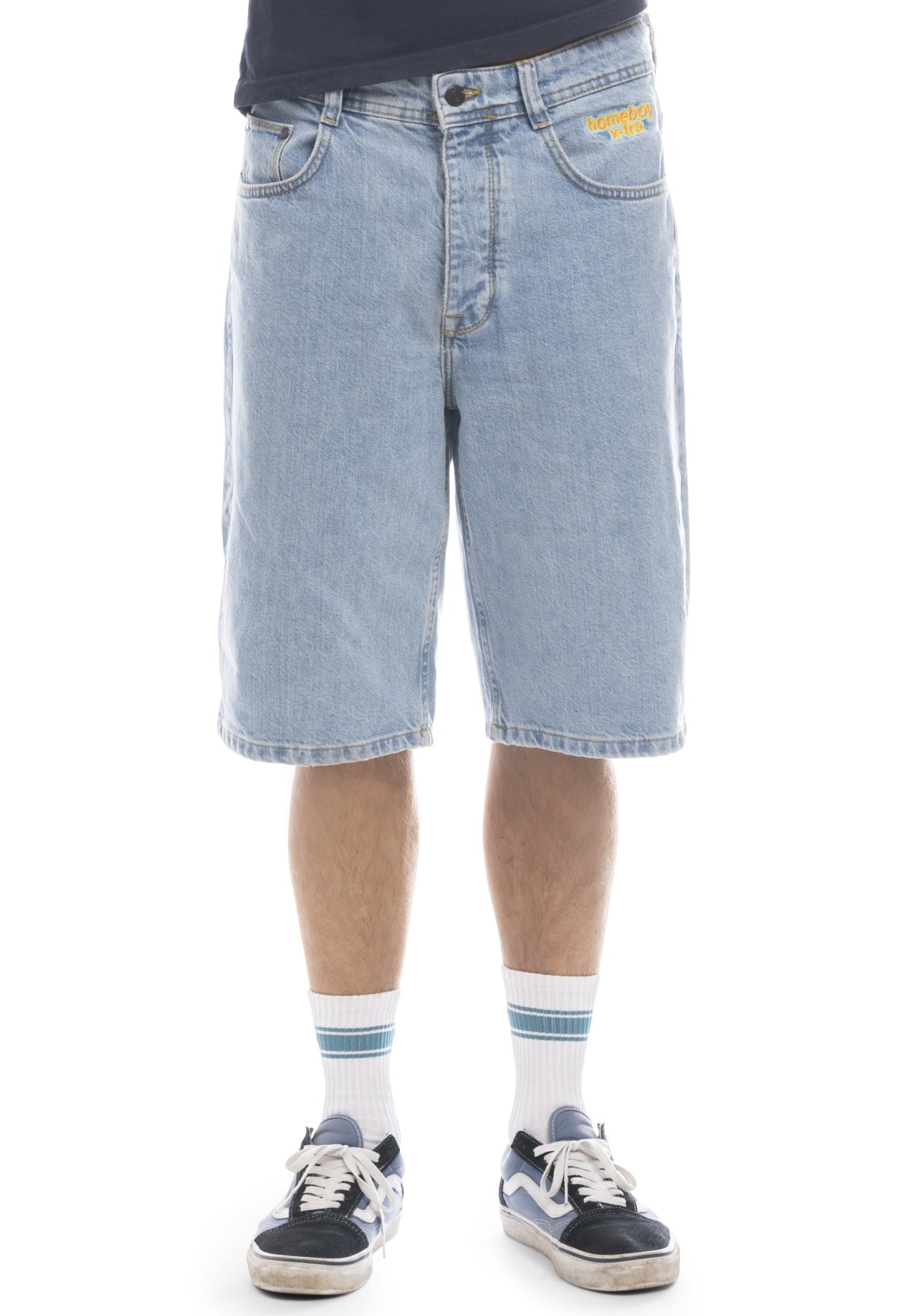 HOMEBOY - X-TRA BAGGY DENIM SHORTS