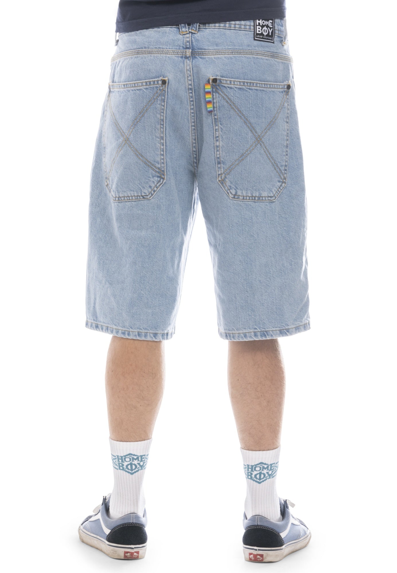 HOMEBOY - X-TRA BAGGY DENIM SHORTS