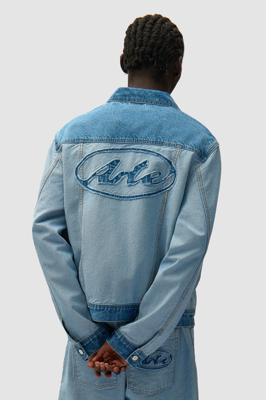 ARTE - DENIM INISIDE/OUT JACKET