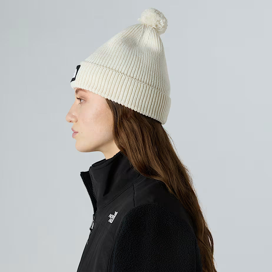 THE NORTH FACE - TNF LOGO BOX POM BEANIE