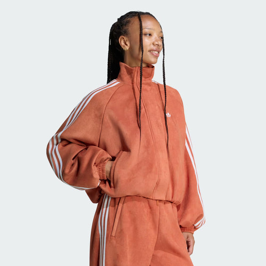 ADIDAS ORIGINALS - ADILENIUM SEASON 6 FAUX SUEDE TRACK TOP