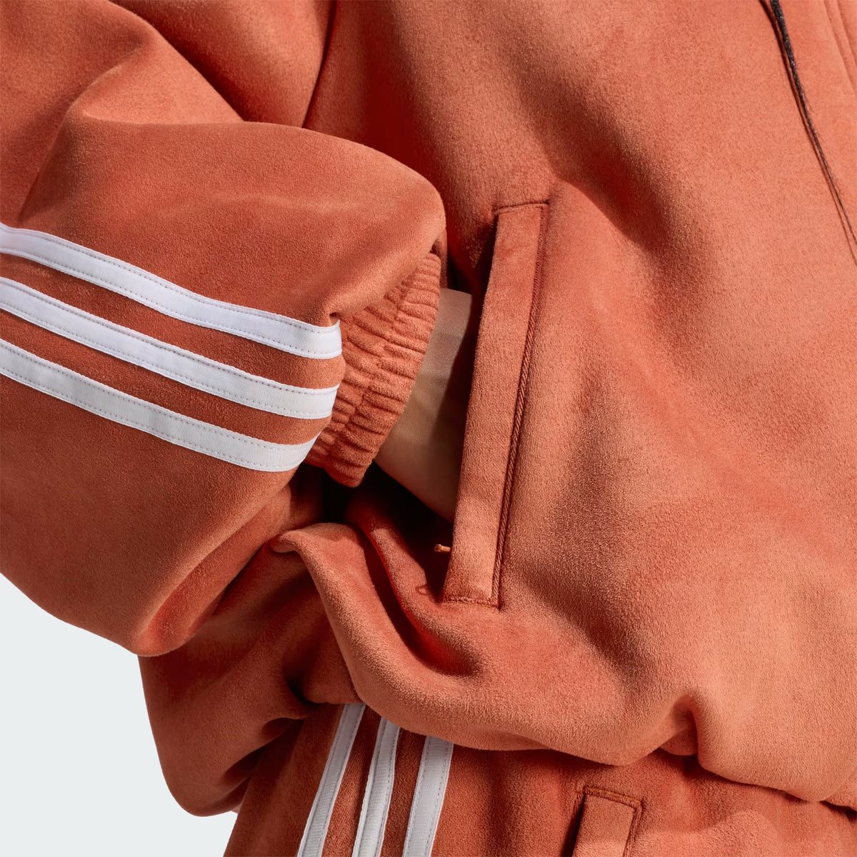 ADIDAS ORIGINALS - ADILENIUM SEASON 6 FAUX SUEDE TRACK TOP