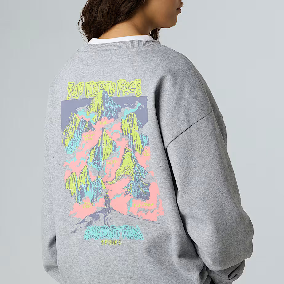 THE NORTH FACE - EXPEDITION CELEBRATION UNISEX OVERSIZED CREW