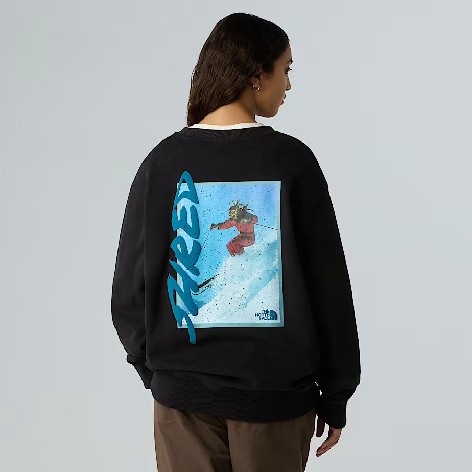 THE NORTH FACE - NSE SLOPES RELAXED CREW SWEATSHIRT UNISEX