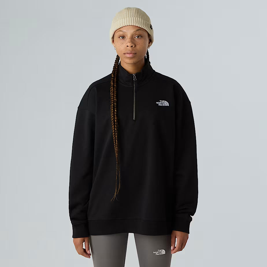THE NORTH FACE - OVERSIZE 1/4 ZIP CREW