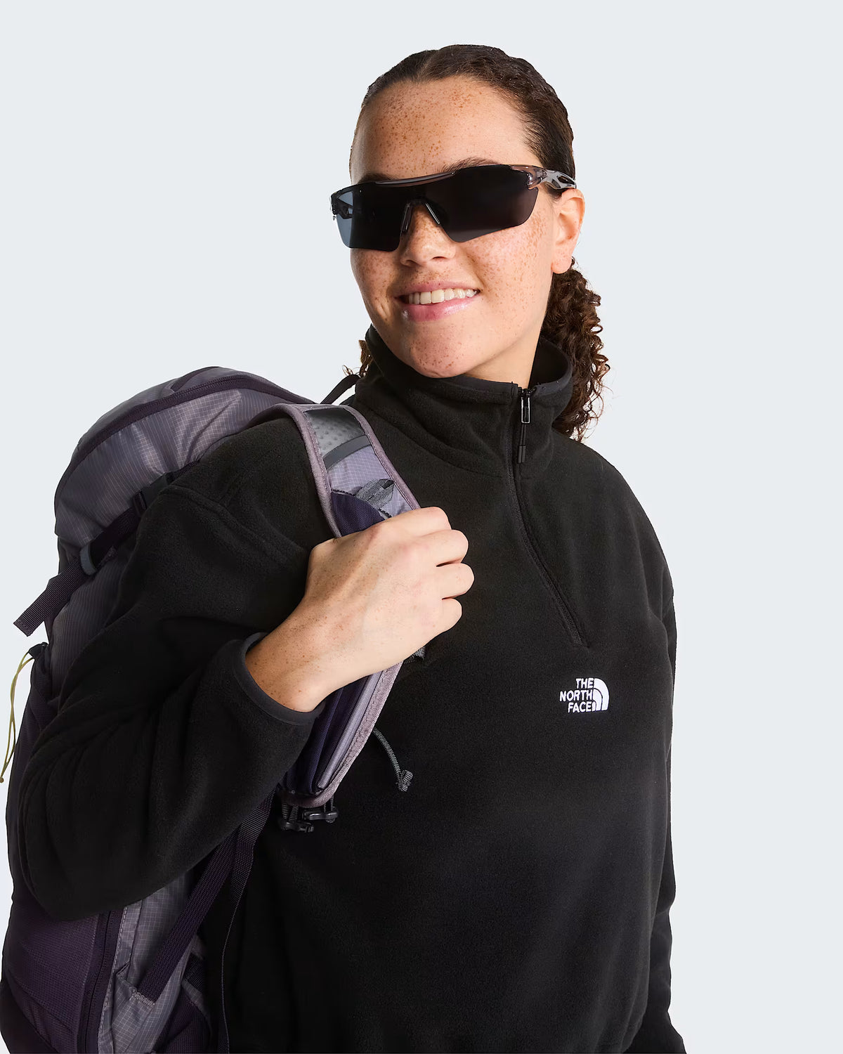 THE NORTH FACE - WOMEN'S NOVELTY LOGO GLACIER 1/4 ZIP