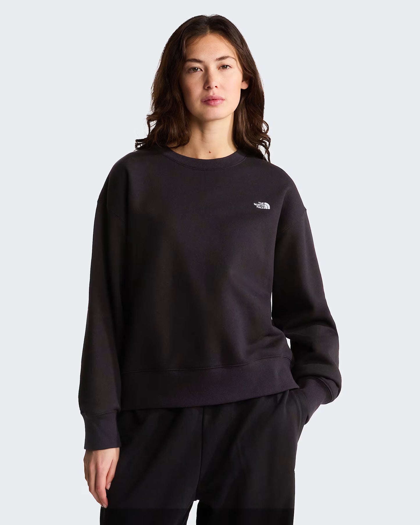THE NORTH FACE - W TNF ESSENTIAL SIMPLE DOME BOXY CREWNECK